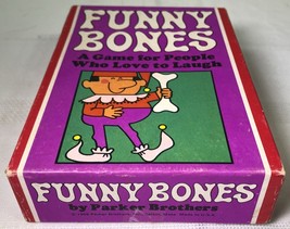 Vintage 1968 Funny Bones Game-A Game For People Who Love To Laugh, Complete - $182.29 MXN
