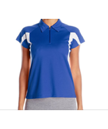 Champion 2X Textured Double Dry Performance 1/4  Zip Polo Top  Royal - £4.73 GBP