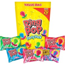 Bulk Easter Candy Lollipop Variety Party Pack 20 Count Lollipops w Assorted Flav - £17.54 GBP