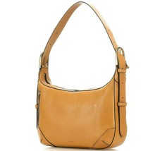 Fossil Hannah Hobo Shoulder Bag Amber Gold Leather ZB7953723 Tan NWT $238 Y - £89.16 GBP