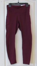 member&#39;s Mark EVeryday High-Rise Extra Warm Legging Bordeaux Women&#39;s Sz ... - $276.68 MXN