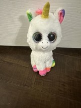 Ty Beanie Boos Pixy The Unicorn Plush Stuffed Animal Toy 7.5 Inch - $8.59