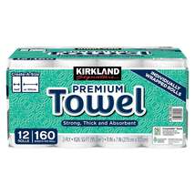Kirkland Signature Paper Towels, 2-Ply, 160 Sheets, 12 Rolls – Individua... - $35.99