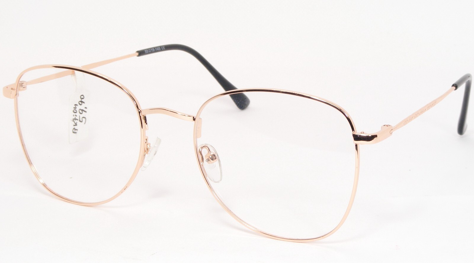 SO 924G Lucido Oro Rosa Raro Occhiali da Sole Montatura Metallo 55-19-145mm - $58.42