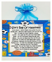 Son&#39;s Survival Kit / Bag of Happiness - Unique Fun Sentimental Novelty Gift/Card - £6.48 GBP
