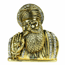 Sikh Guru Nanak Dev Photo Idol Car Dashboard Singh Kaur Blessing Design ... - $13.15