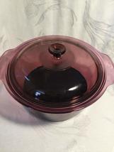 Corning Vision Cranberry Non-stick 5 L (Quarts) Dutch Oven with Lid - £99.62 GBP