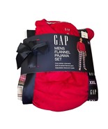 Gap Mens Size XXL Flannel Pajama Set Red Crewneck Shirt Drawstring Plaid... - €16,94 EUR