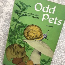 Odd Pets  1970 Scholastic Paperback TX265 by Dorothy Hogner &amp; Lilo Hess - £7.96 GBP