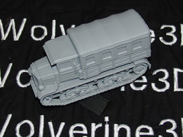 Flames Of War Russian Tractor Voroshilovets Closed  1/100 15mm FREE SHIPPING - £5.59 GBP