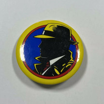 Vintage Collectible Disney Dick Tracy Yellow Button Pin Badge 1990s - £5.26 GBP