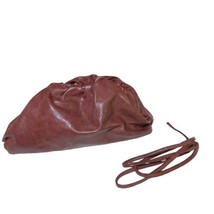Dumplings Womens Handbag Clutch Brown Crossbody Shoulder Purse Hasp Clos... - $26.84