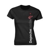 Ladies Depeche Mode Side Rose Official Tee T-Shirt Womens Girls - £30.44 GBP