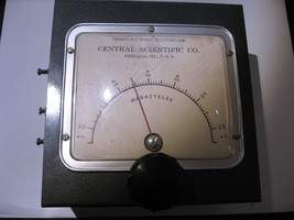 Cenco Model 80442 Wavemeter Central Scientific Co 50-200 Mhz MC - Vintage Used - £15.17 GBP