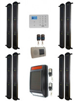 Complete Solar Wireless 3B Perimeter Alarm Kit - Protect your Home &amp; Bus... - £1,322.62 GBP+