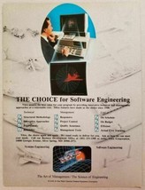 1987 Print Ad Vitro Software Engineering Vintage Computer Silver Spring,MD - $10.70