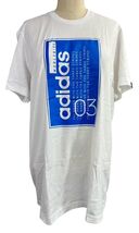 New With Tags Adidas Box Linear 03 Logo Short Sleeve T-Shirt Size M - $14.84