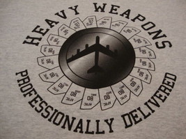 Heavy Weapons Professionally Delivered Military Plane Jet Armed Forces T... - $17.17