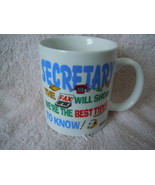 Secretary Mug  - $2.70 CAD