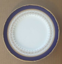 Wow! Mint! Royal Worcester Regency Blue (1) Salad Plate Fine Bone China England - £35.41 GBP