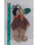Bearington Bears ~  Plush 5 Inch Bear in black Hat very cute - £7.76 GBP