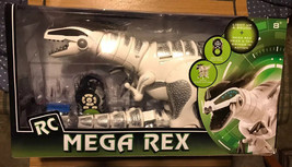 ROBO RC Mega Rex Remote Control Dinosaur; Lights Up, Roars, Realistic Movements - £224.24 GBP