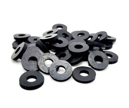 5/16&quot; ID Rubber Washers Oil Resistant 3/4&quot; OD 1/8&quot; Thick seals 5/16 x 3/... - £8.43 GBP+