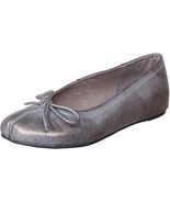 Antelope 105 Sz 10-10.5 M EU 41 Women&#39;s Leather Ballet Flat Shoes Grey M... - $62.76 CAD
