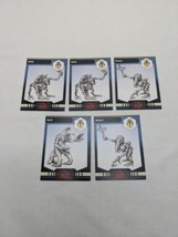 Lot Of (5) Star Wars Miniatures Game Masters Of The Force Cards - $35.63