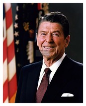President Ronald Reagan Portrait Official White House 8X10 Photograph - £6.67 GBP