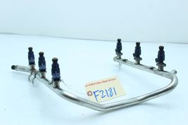 01-05 MERCEDES-BENZ SLK320 Fuel Injector Rail Line W/ Injectors F2181 image 2