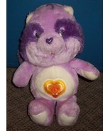 1984 Kenner 13&quot; Care Bears Brightheart Raccoon Plush Toy - £19.01 GBP