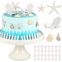 27 Pcs Adirondack Miniature Chair Wedding Cake Topper Summer Beach Chair Cake To - £16.83 GBP