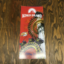 Kings Island Ohio amusement park 1999 park brochure pamphlet attractions  - €16,85 EUR