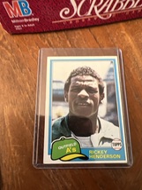 Rickey Henderson 1980 Card - £39.38 GBP