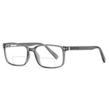 Gafas Lectura Bifocales Con Luz Azul Cuadrada Pierna Giratoria ​​Lupa Pr... - $31.98+
