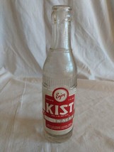 Kist Soda Bottle Knoxville Tennessee Clear 7 oz VTG Red Label Citrus Pro... - £11.81 GBP