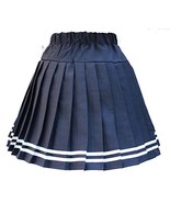 Genetic Girl`s Japan Elasticated Pleated Skirt Halloween Costumes(S, Blu... - £20.32 GBP