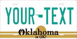 Oklahoma 1982 Personalized Tag Vehicle Car Auto License Plate - £13.38 GBP