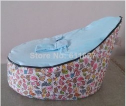 Lovely Fish Disign Baby Bean Bed Cover Sleeping Bean Bag No Filled Black... - £39.49 GBP