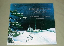 1969LP Record Album Richardson High School Choir Texas Music Christmas Joe Figg - £22.13 GBP
