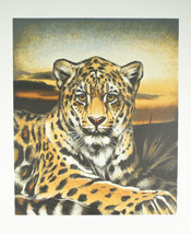 &quot;South American Jaguar&quot; by Martin Gilbert Katon Signed Trial Proof TP Lithograph - £382.22 GBP