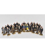 Vintage Marx Presidents Painted 1960&#39;s Figures Lot Of 35 - $101.53 CAD