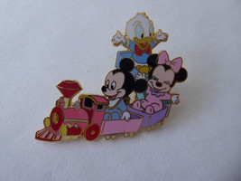 Disney Trading Pins 9070     Baby Mickey, Minnie and Donald on a Train (2 Pin Se - £36.51 GBP