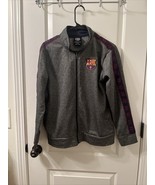 FCB Barcelona Youth Kid Boys Athletic Full Zip Track Jacket Slim Fit Siz... - €38,04 EUR