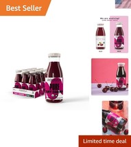 12-Pack Organic Tart Cherry Juice, Cold Pressed, Non-GMO - 8.4 fl oz Bot... - $65.49