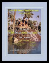 1999 Bob Hope Golf Classic Girls Framed 11x14 ORIGINAL Vintage Advertisement - £27.58 GBP