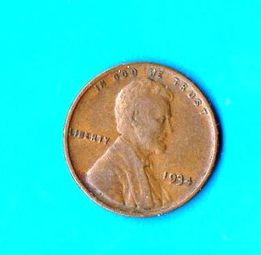Primary image for 1934 Lincoln Wheat Penny- Circulated