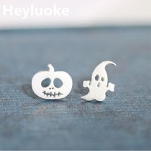 Popular Creative Fashion    Jewelry Cute Lovely Halloween Pumpkin Ghost Cartoon  - £6.37 GBP