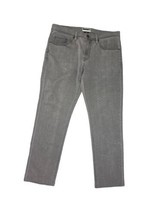 Travis Mathew Jeans Mens 33×29 Gray Stretch Denim Straight Golf Pants - £23.64 GBP